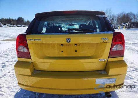 2007 Dodge Caliber R/T z USA, uszkodzony, nr VIN 1B3HE78K77D556328